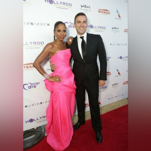 *$5,500 RUBIN SINGER "BARBIE" BRIGHT PINK SILK EVENING DRESS GOWN US 2 - Picture 4 of 9